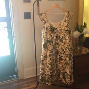Mod Abstract Floral Dress 18